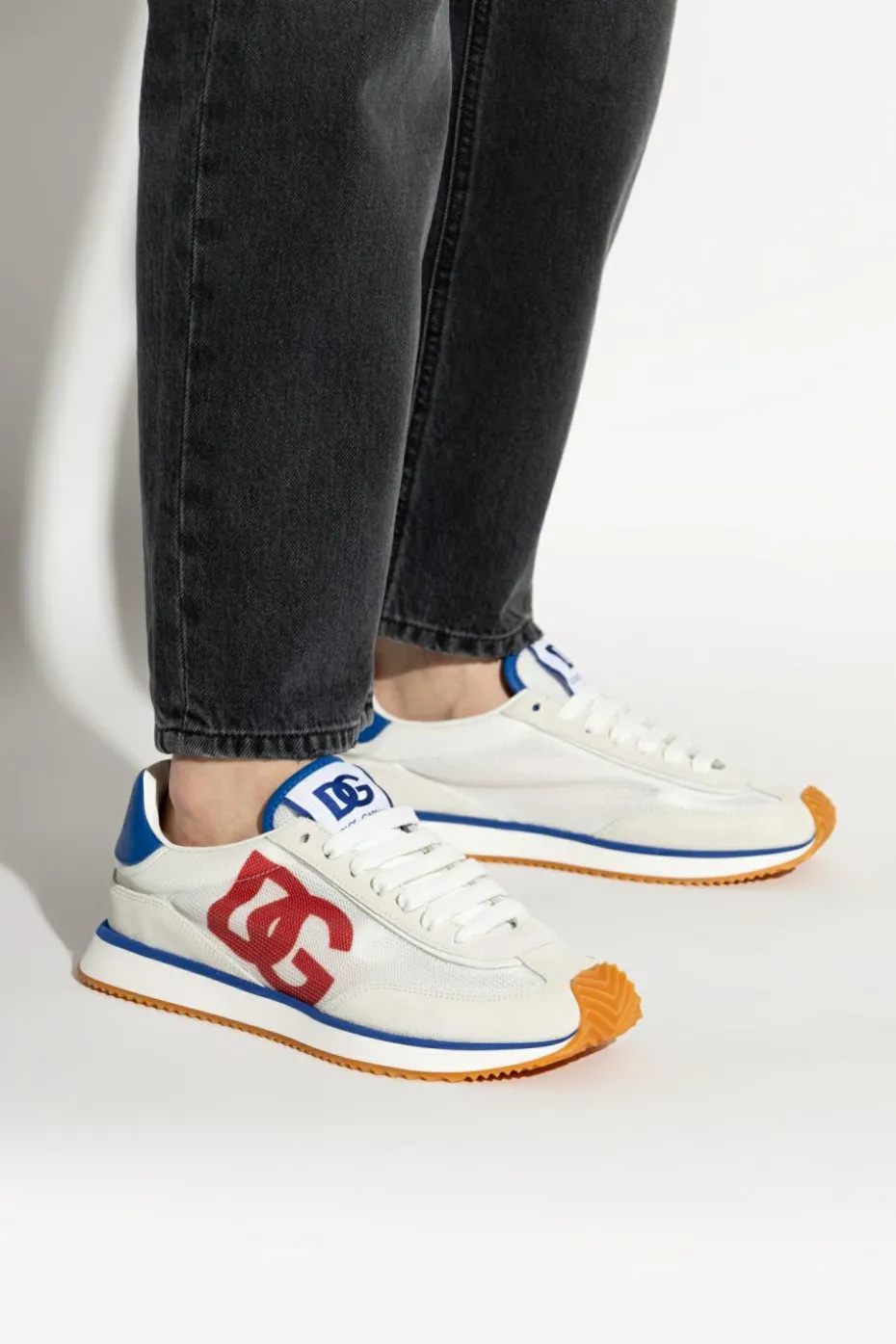 Dolce & Gabbana GREY Sports shoes with logo
