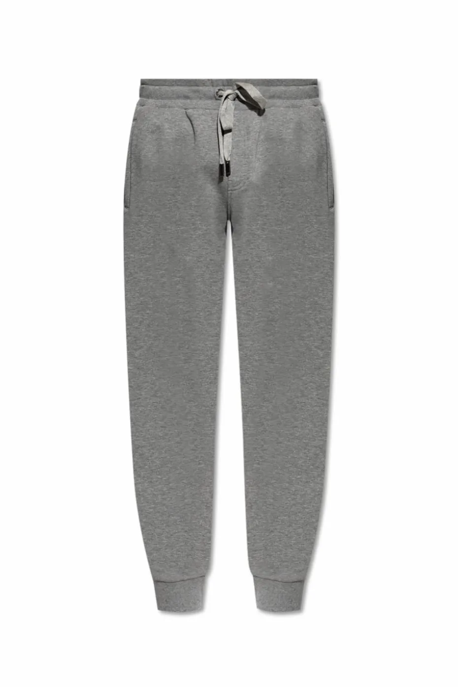 Dolce & Gabbana GREY Sweatpants with logo applique