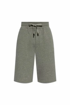Dolce & Gabbana GREY Sweat shorts with logo