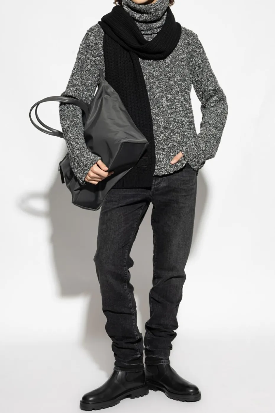 Dolce & Gabbana GREY Wool turtleneck
