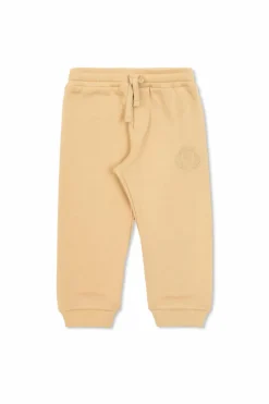 Dolce & Gabbana Kids beige Sweatpants with logo