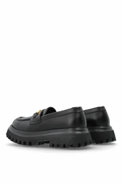 Dolce & Gabbana Kids BLACK Leather loafers
