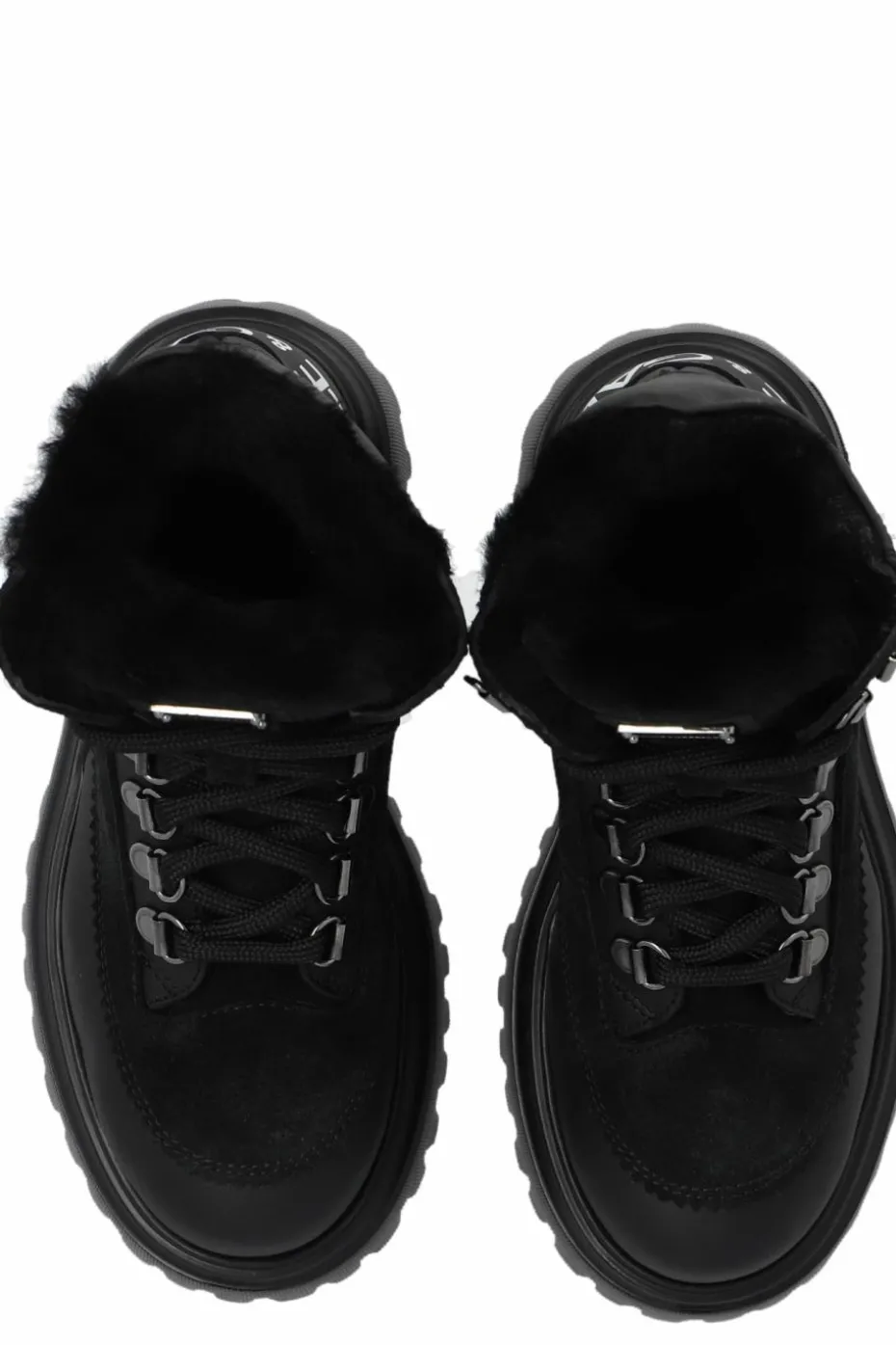 Dolce & Gabbana Kids BLACK Ankle boots with logo