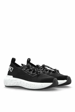 Dolce & Gabbana Kids BLACK Sports shoes with logo