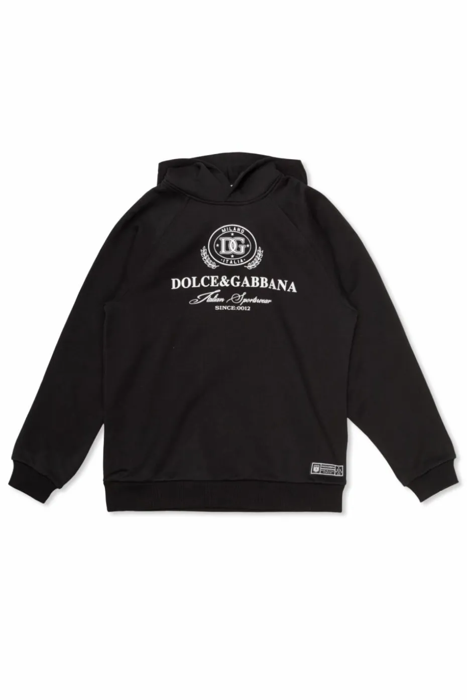 Dolce & Gabbana Kids BLACK Sweatshirt with logo