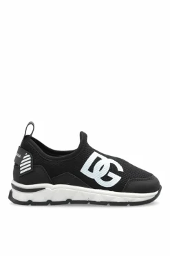 Dolce & Gabbana Kids BLACK Sneakers with logo
