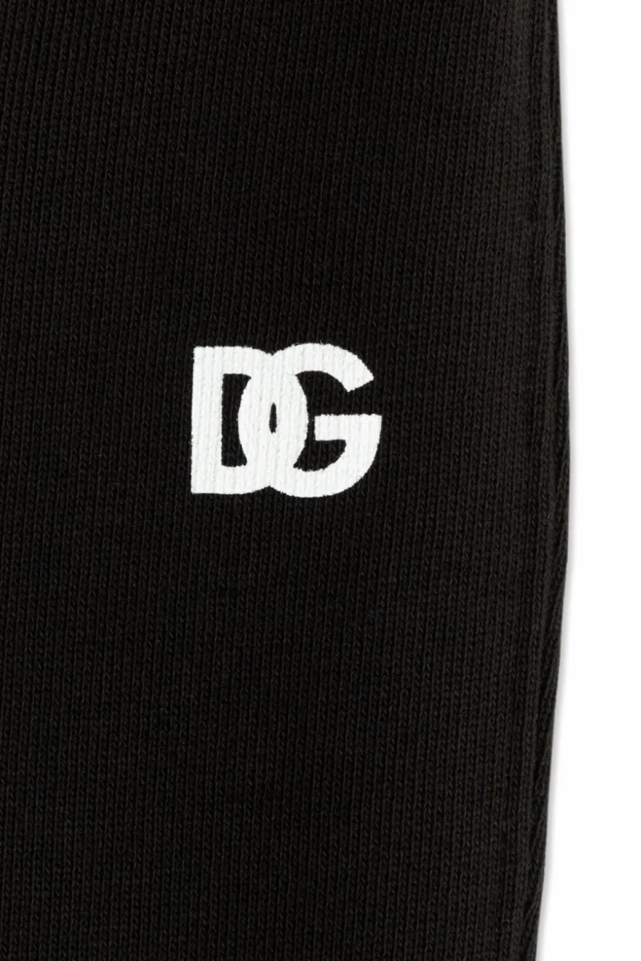 Dolce & Gabbana Kids BLACK Sweatpants with logo