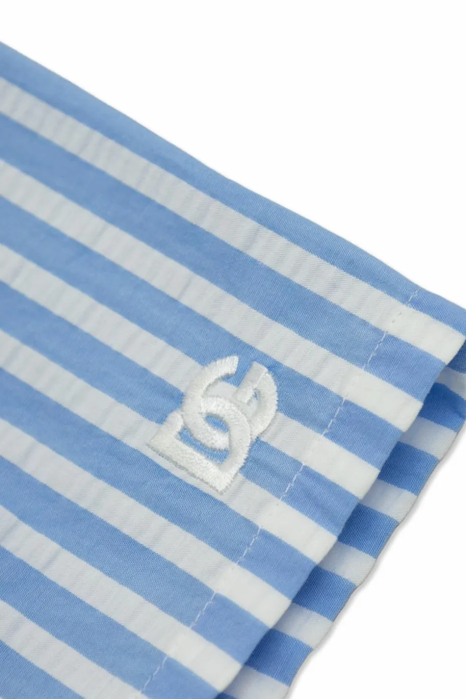 Dolce & Gabbana Kids BLUE Striped pattern shorts