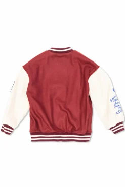 Dolce & Gabbana Kids BURGUNDY Jacket in bomber style