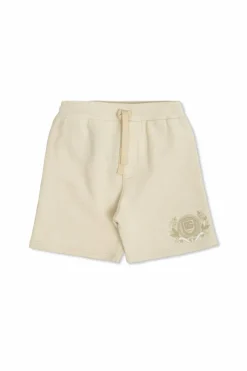 Dolce & Gabbana Kids cream Cotton shorts with logo