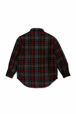 Dolce & Gabbana Kids GREY Plaid pattern shirt