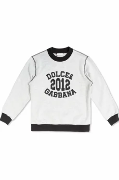 Dolce & Gabbana Kids GREY Sweatshirt with logo