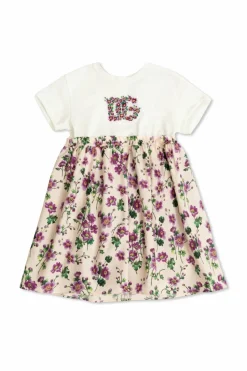 Dolce & Gabbana Kids MULTICOLOUR Dress with logo