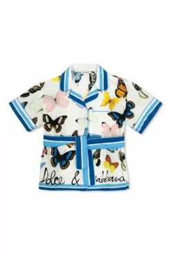 Dolce & Gabbana Kids MULTICOLOUR Shirt with belt