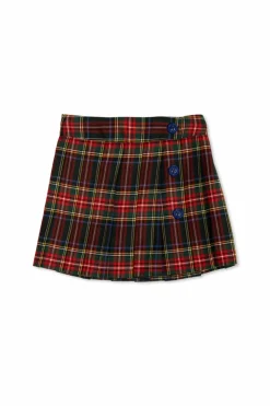 Dolce & Gabbana Kids MULTICOLOUR Skirt with plaid pattern