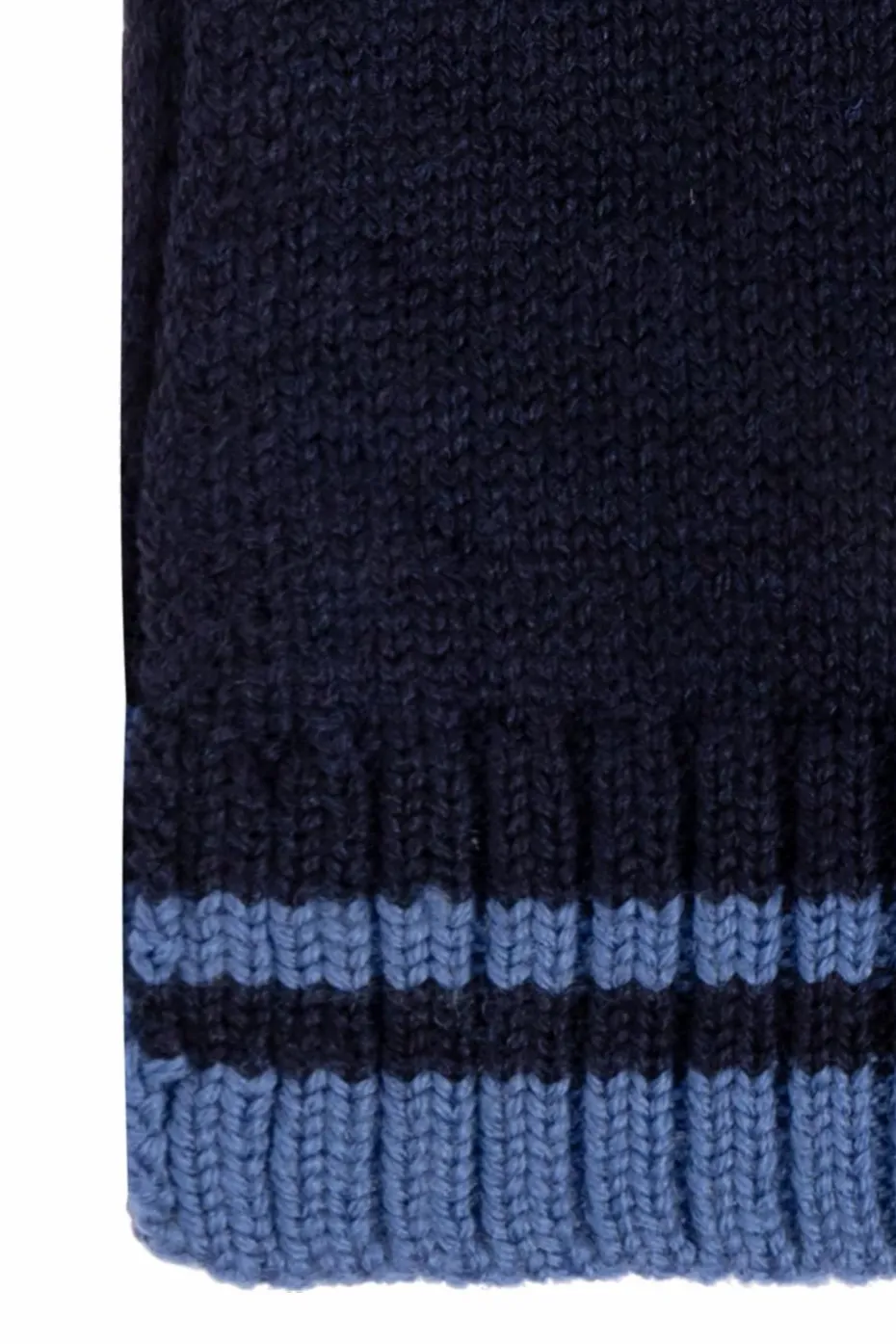 Dolce & Gabbana Kids NAVY BLUE Scarf with logo
