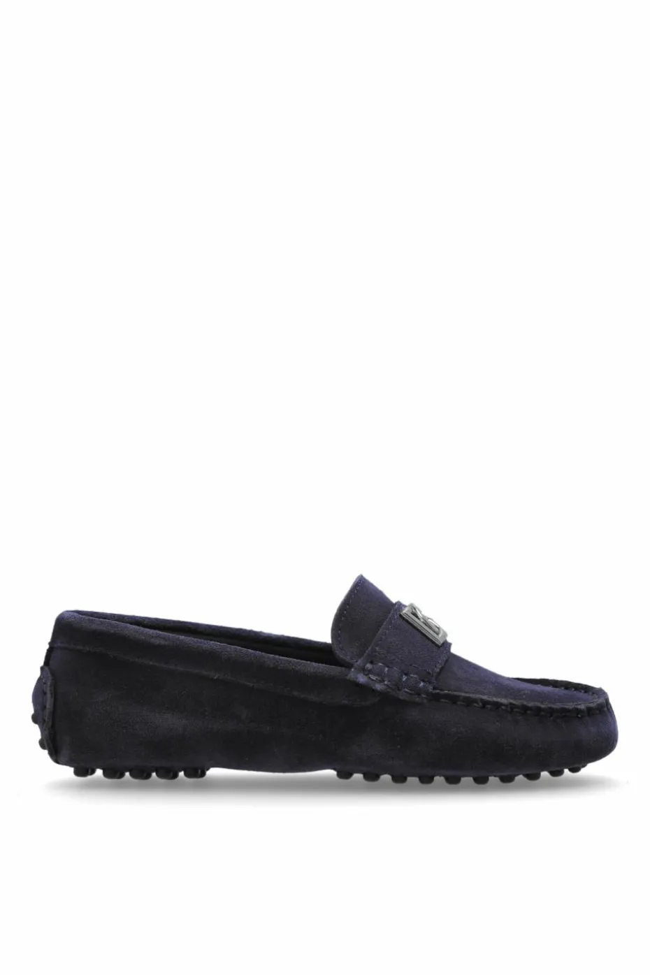Dolce & Gabbana Kids NAVY BLUE Suede loafers