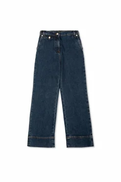 Dolce & Gabbana Kids NAVY BLUE Jeans with logo