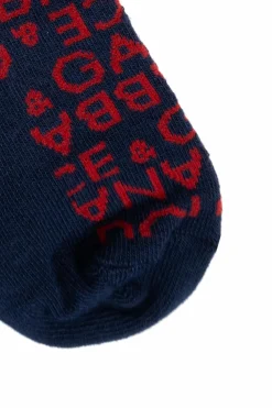 Dolce & Gabbana Kids NAVY BLUE Monogram Tights