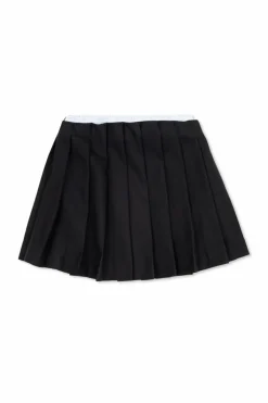 Dolce & Gabbana Kids NAVY BLUE Wool skirt with darts