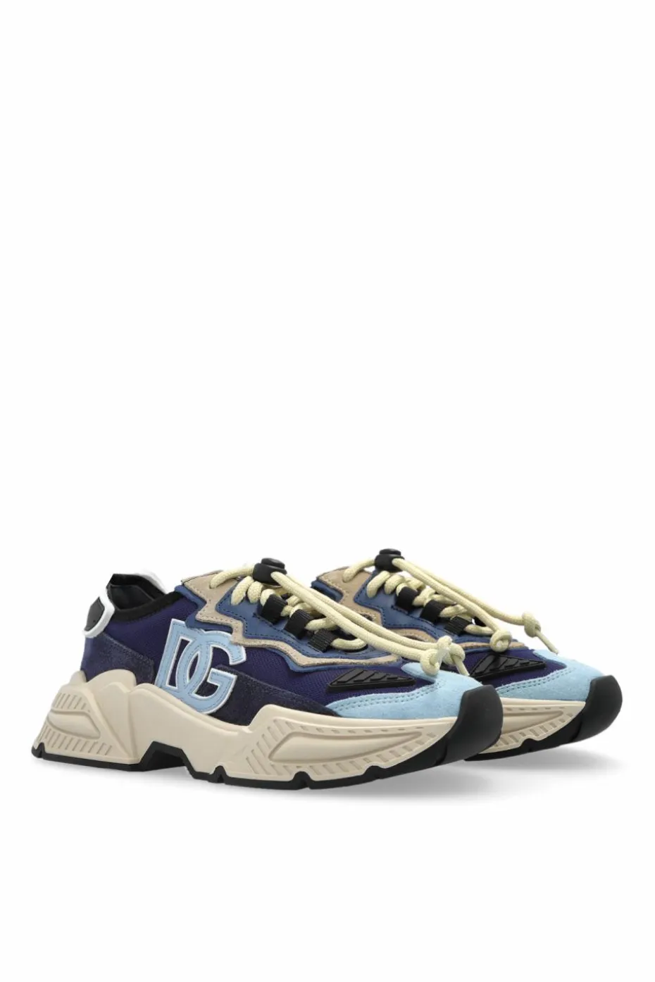 Dolce & Gabbana Kids NAVY BLUE Sneakers with logo