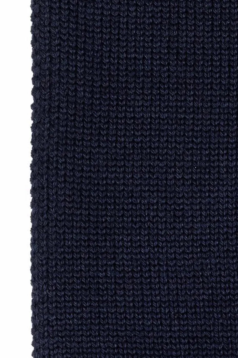 Dolce & Gabbana Kids NAVY BLUE Wool scarf with logo
