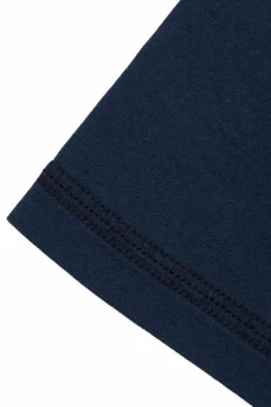 Dolce & Gabbana Kids NAVY BLUE T-shirt with embossed logo