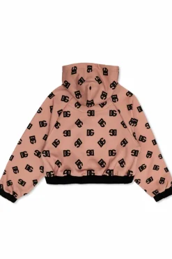 Dolce & Gabbana Kids PINK Sweatshirt with Monogram