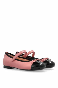 Dolce & Gabbana Kids PINK Ballet flats with logo