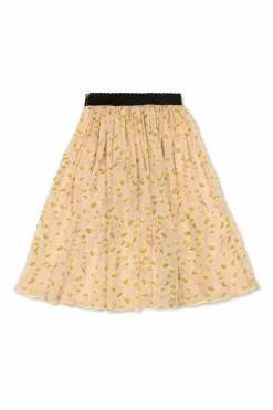 Dolce & Gabbana Kids PINK Skirt with floral motif
