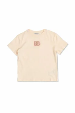 Dolce & Gabbana Kids PINK T-shirt with logo