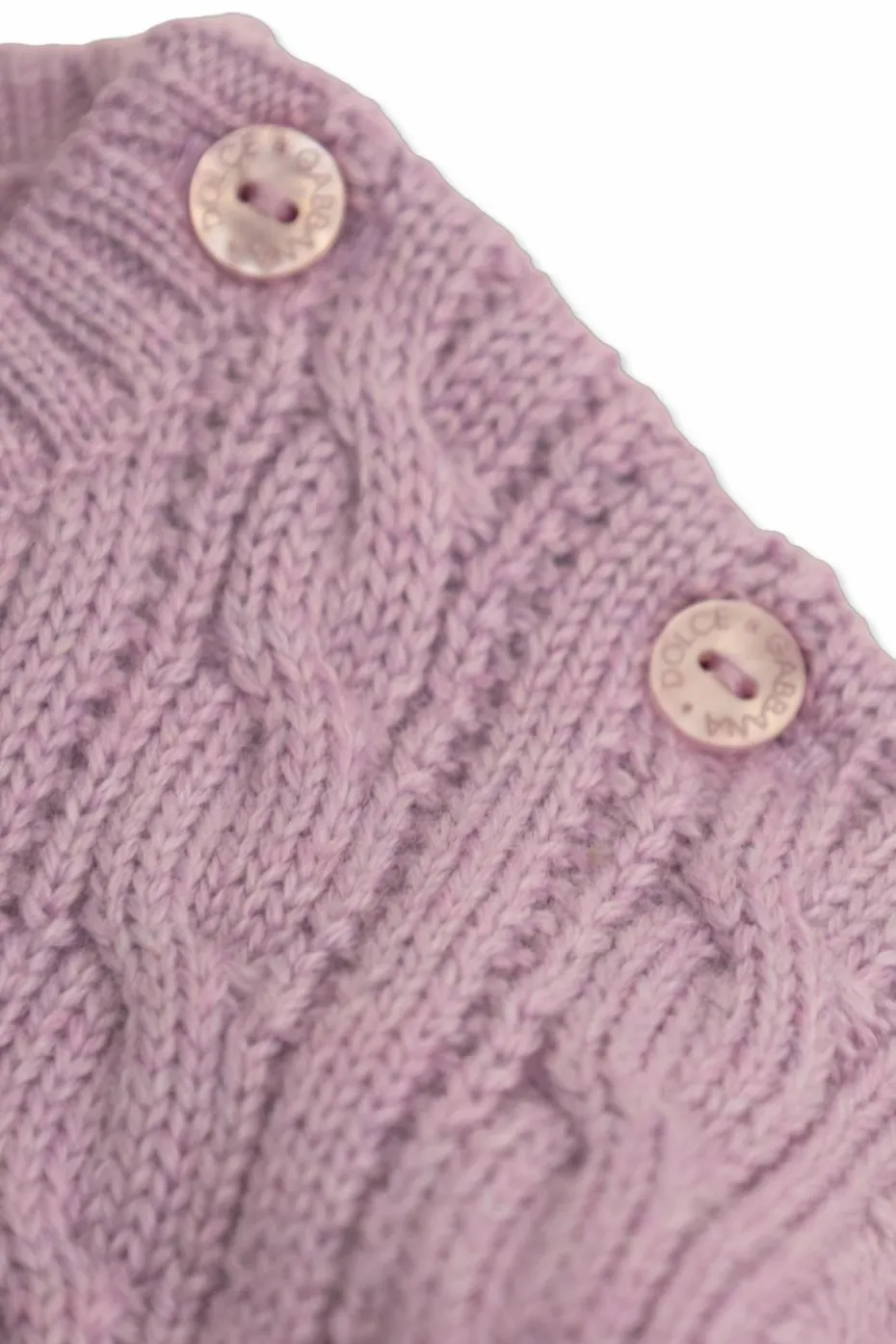 Dolce & Gabbana Kids PURPLE Sweater with logo