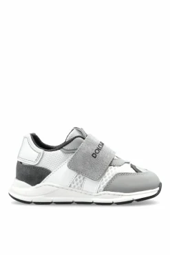 Dolce & Gabbana Kids WHITE Sports shoes with logo