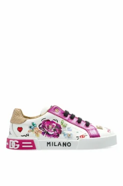 Dolce & Gabbana Kids WHITE Sports shoes