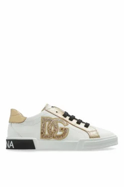 Dolce & Gabbana Kids WHITE Shoes with logo