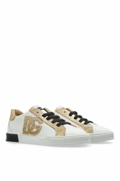 Dolce & Gabbana Kids WHITE Shoes with logo