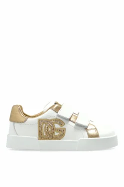 Dolce & Gabbana Kids WHITE Shoes with logo