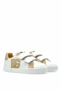 Dolce & Gabbana Kids WHITE Shoes with logo