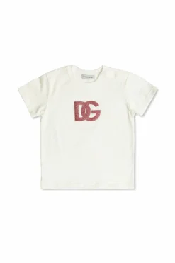 Dolce & Gabbana Kids WHITE T-shirt with logo