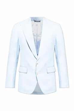Dolce & Gabbana light blue Linen blazer