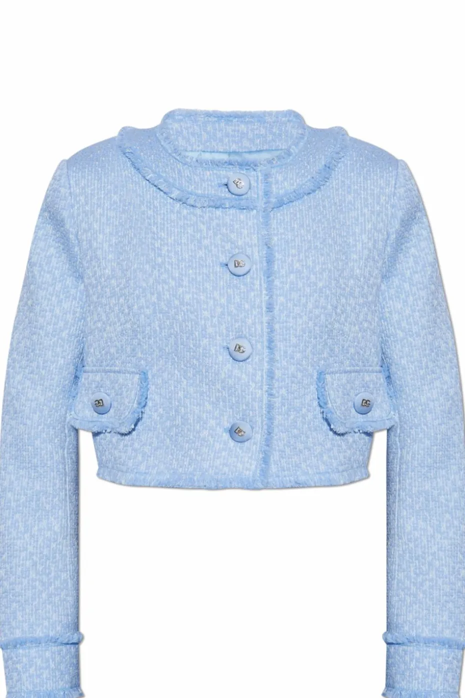 Dolce & Gabbana light blue Tweed jacket