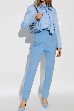 Dolce & Gabbana light blue Tweed jacket