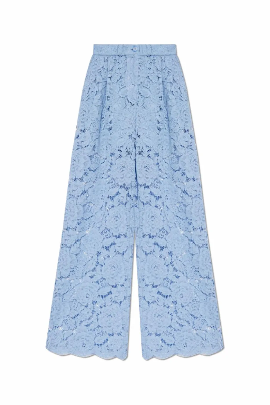 Dolce & Gabbana light blue Lace Pants
