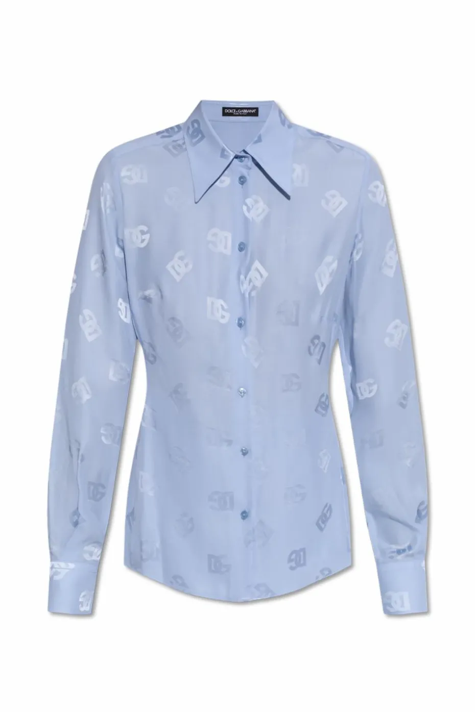 Dolce & Gabbana light blue Silk shirt