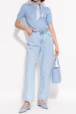 Dolce & Gabbana light blue Jeans with logo