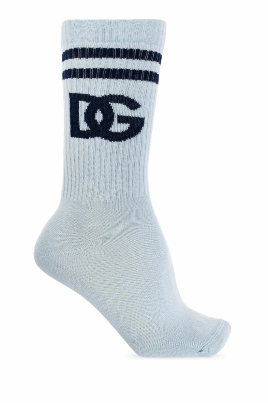 Dolce & Gabbana light blue Socks with logo