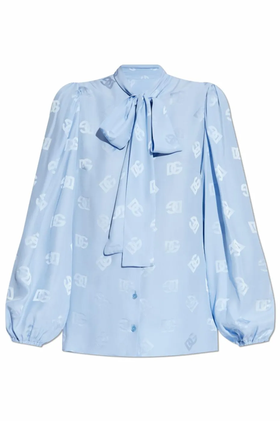 Dolce & Gabbana light blue Silk shirt