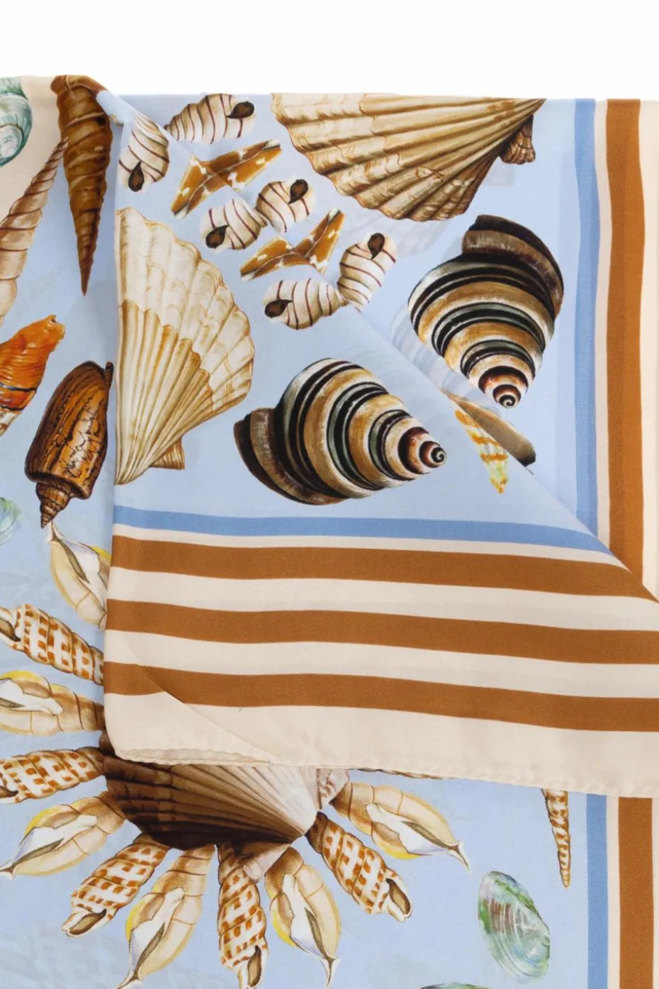 Dolce & Gabbana MULTICOLOUR Silk scarf with print