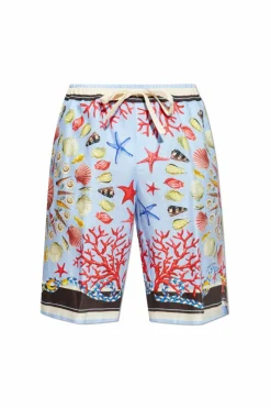 Dolce & Gabbana MULTICOLOUR Shell motif shorts