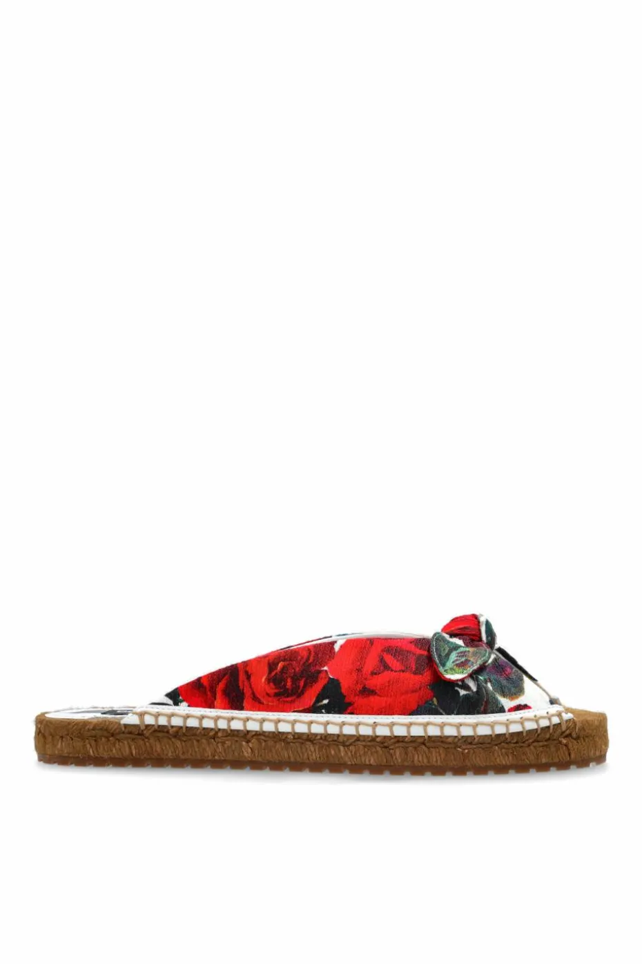 Dolce & Gabbana MULTICOLOUR Floral motif slides